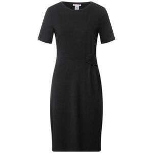 Street One Viscose Casual Dress with Elegant Design Women Black Dresses